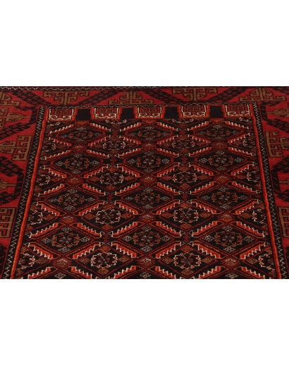 Tappeto Baluch Persia grigio marrone 100x182