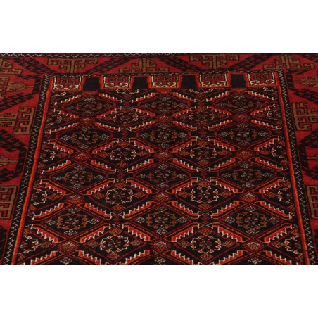 Tappeto Baluch Persia grigio marrone 100x182