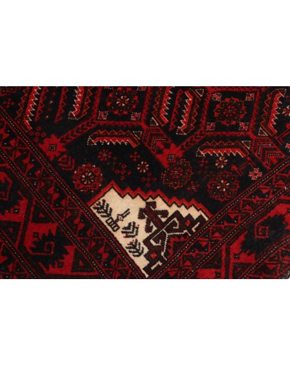 Tappeto Baluch Persia grigio marrone 97x192
