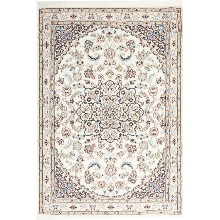 Tappeto Nain 9La Persia bianco verde 102x146