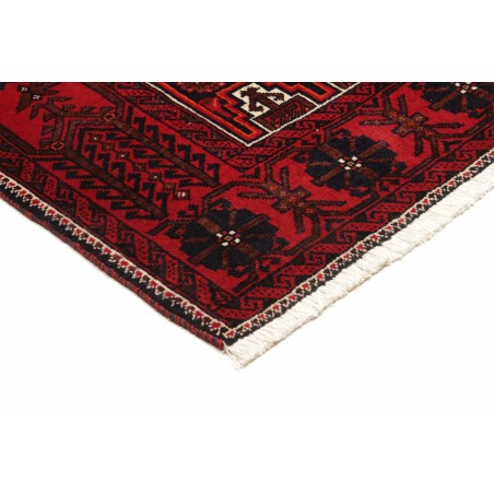 Tappeto Baluch Persia marrone rosso 106x205