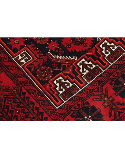 Tappeto Baluch Persia marrone rosso 106x205