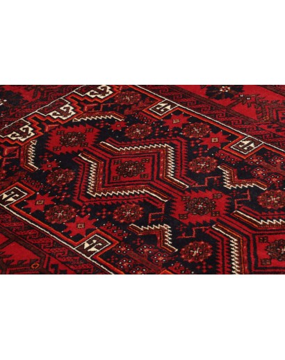 Tappeto Baluch Persia marrone rosso 106x205