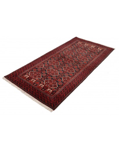 Tappeto Baluch Persia marrone grigio 100x205