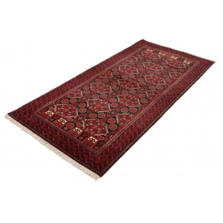 Tappeto Baluch Persia marrone grigio 100x205