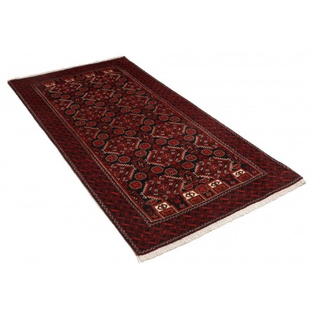 Tappeto Baluch Persia marrone grigio 100x205