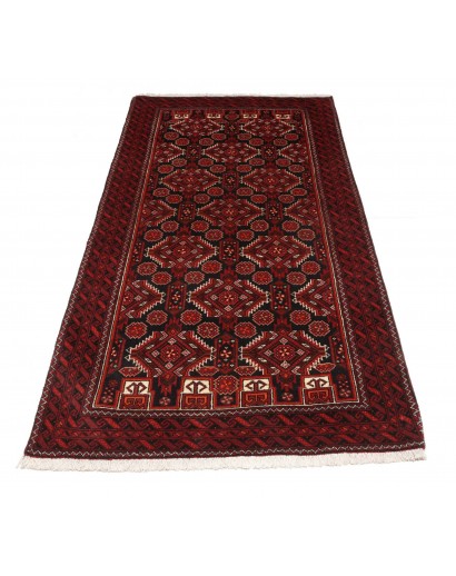 Tappeto Baluch Persia marrone grigio 100x205