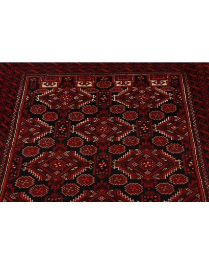 Tappeto Baluch Persia marrone grigio 100x205