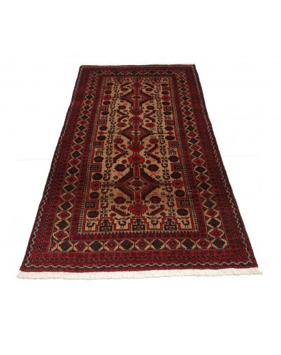 Tappeto Baluch Persia marrone 96x181