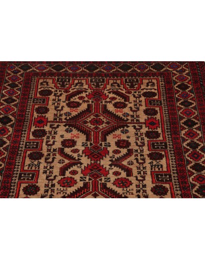 Tappeto Baluch Persia marrone 96x181