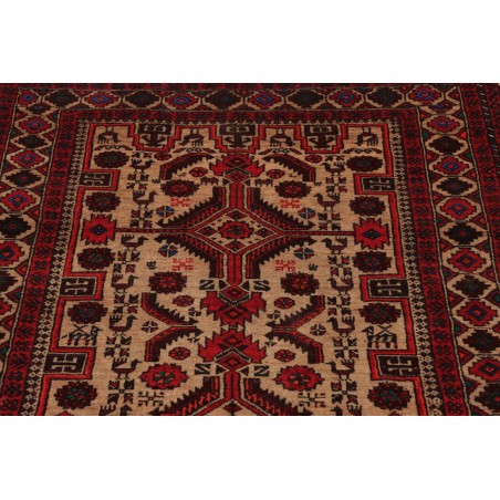 Tappeto Baluch Persia marrone 96x181