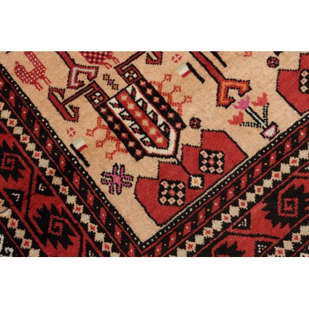 Tappeto Baluch Persia rosso marrone 115x190