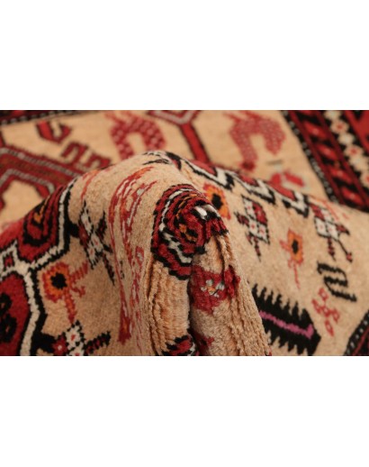 Tappeto Baluch Persia rosso marrone 115x190