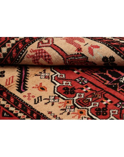 Tappeto Baluch Persia rosso marrone 115x190