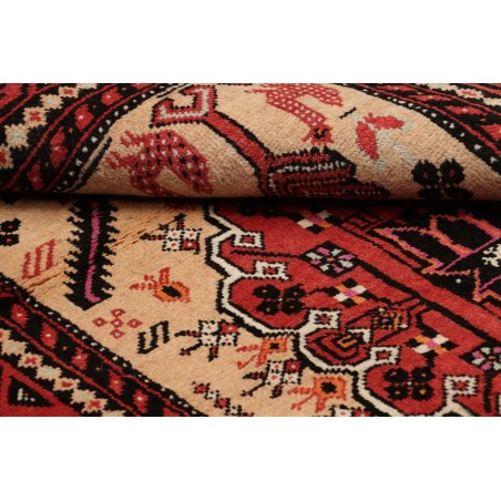 Tappeto Baluch Persia rosso marrone 115x190