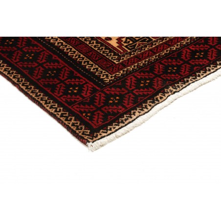 Tappeto Baluch Persia blu marrone 100x208