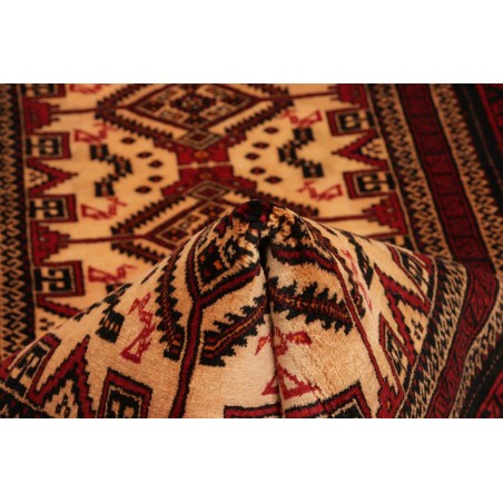 Tappeto Baluch Persia blu marrone 100x208