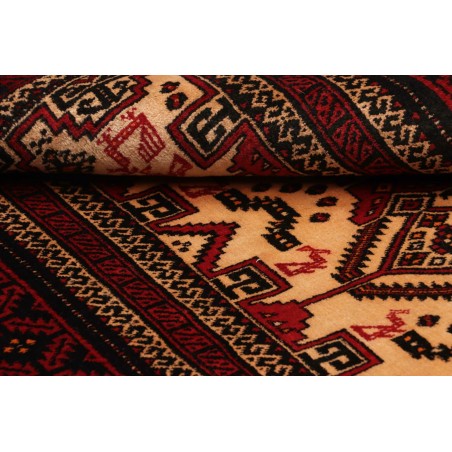Tappeto Baluch Persia blu marrone 100x208