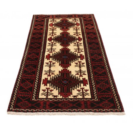 Tappeto Baluch Persia grigio marrone 96x199