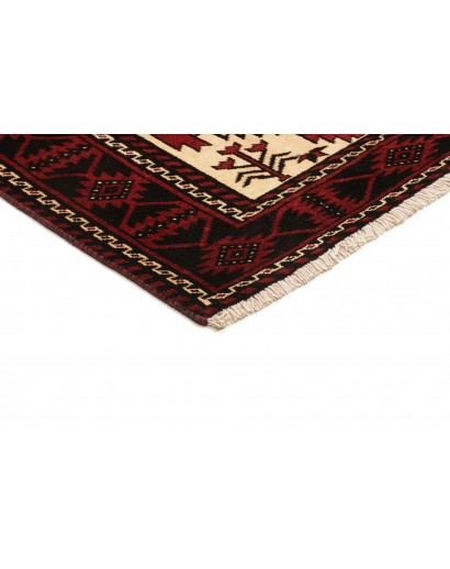 Tappeto Baluch Persia grigio marrone 96x199