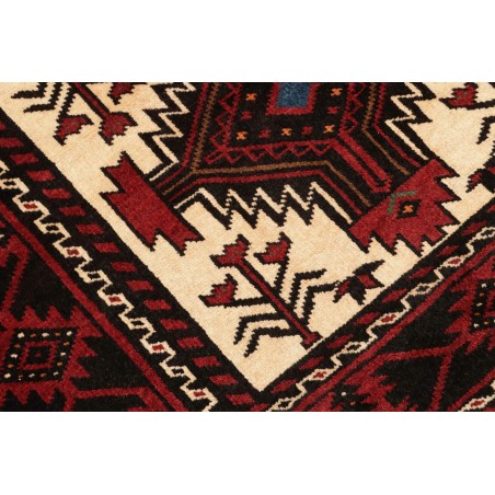 Tappeto Baluch Persia grigio marrone 96x199