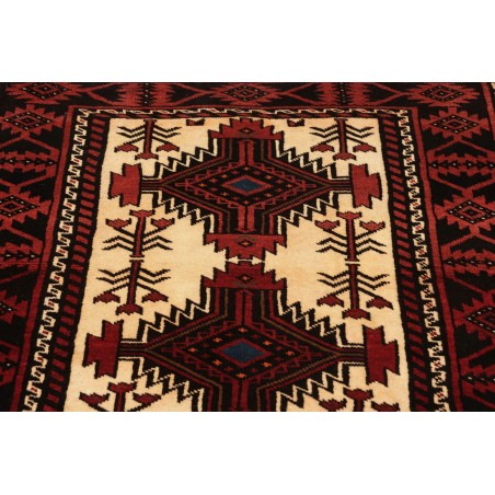 Tappeto Baluch Persia grigio marrone 96x199