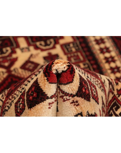 Tappeto Baluch Persia blu marrone 105x184
