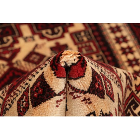 Tappeto Baluch Persia blu marrone 105x184