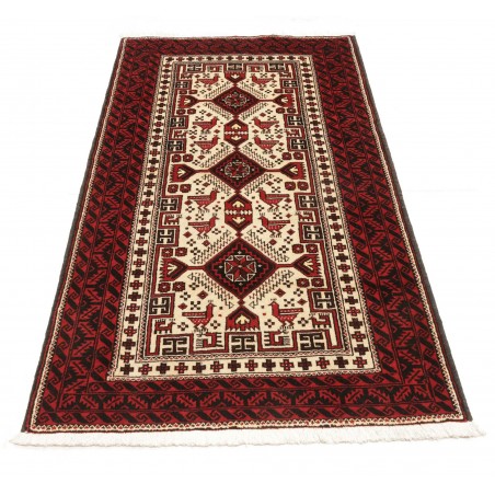 Tappeto Baluch Persia marrone grigio 100x187