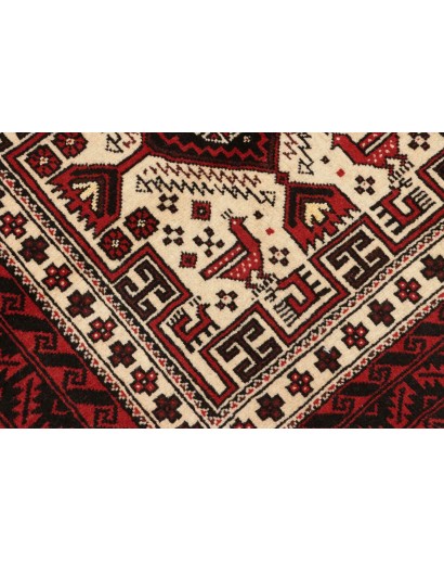 Tappeto Baluch Persia marrone grigio 100x187