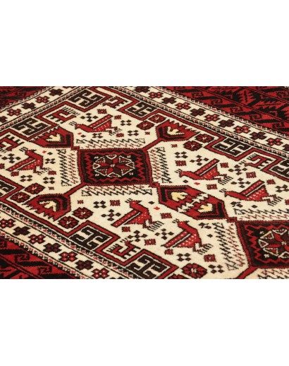 Tappeto Baluch Persia marrone grigio 100x187