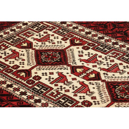 Tappeto Baluch Persia marrone grigio 100x187