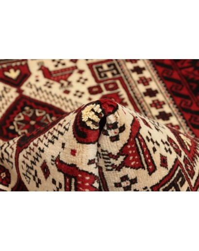 Tappeto Baluch Persia marrone grigio 100x187