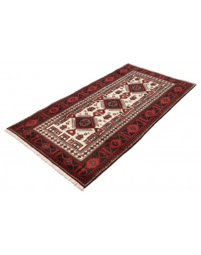 Tappeto Baluch Persia grigio marrone 96x183