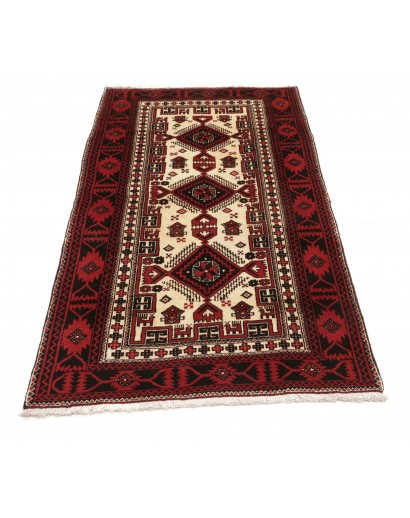 Tappeto Baluch Persia grigio marrone 96x183