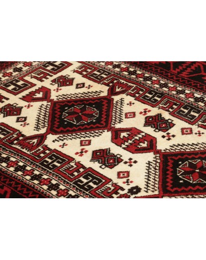 Tappeto Baluch Persia grigio marrone 96x183