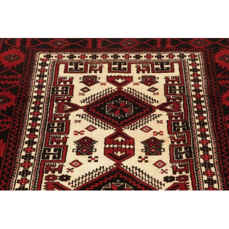 Tappeto Baluch Persia grigio marrone 96x183