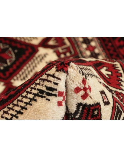 Tappeto Baluch Persia grigio marrone 96x183