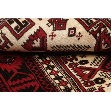 Tappeto Baluch Persia grigio marrone 96x183