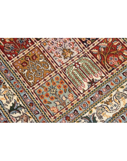 Tappeto Moud Persia azzurro giallo 79x248