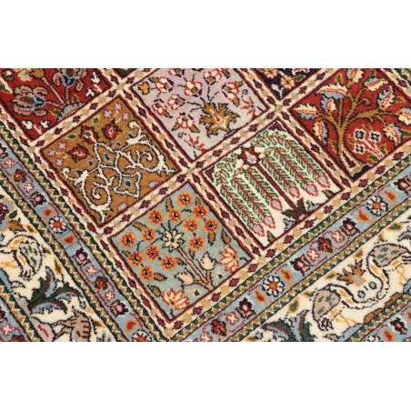 Tappeto Moud Persia azzurro giallo 79x248