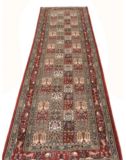 Tappeto Moud Persia azzurro marrone 80x288