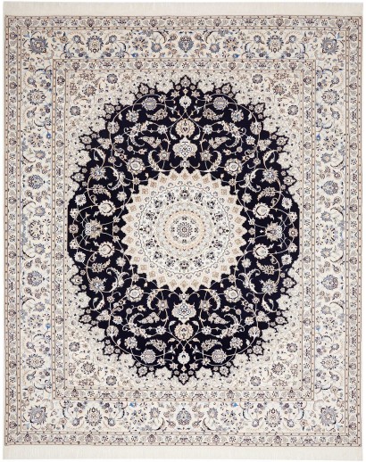 Tappeto Nain 6La Persia blu 259x316