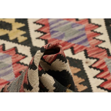 Tappeto Kilim Afghanistan marrone verde 224x299