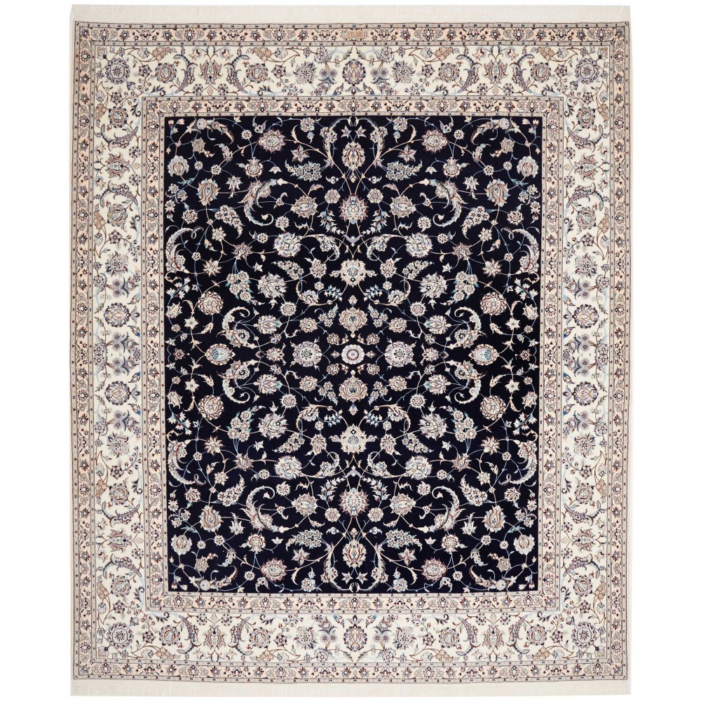 Tappeto Nain 6La Persia blu 260x310 Tappeto Nain 6La Persia blu 260x310