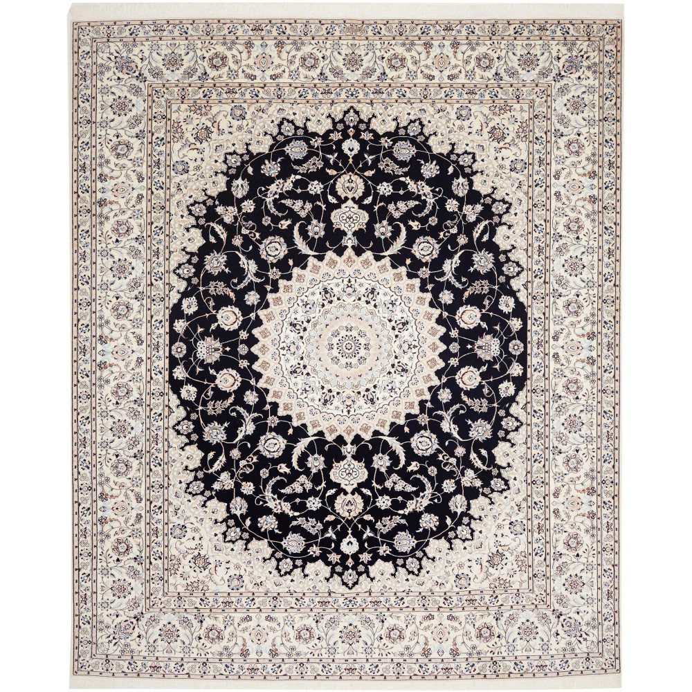 Tappeto Nain 6La Persia blu 259x310 Tappeto Nain 6La Persia blu 259x310