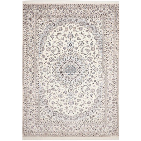 Tappeto Nain 6La Persia bianco grigio 252x356