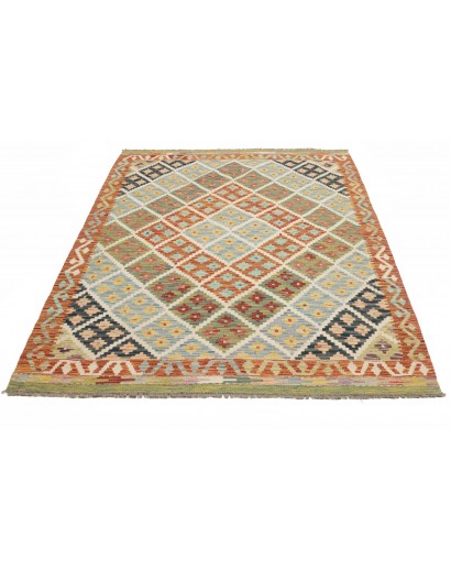 Tappeto Kilim Afghanistan marrone 153x192