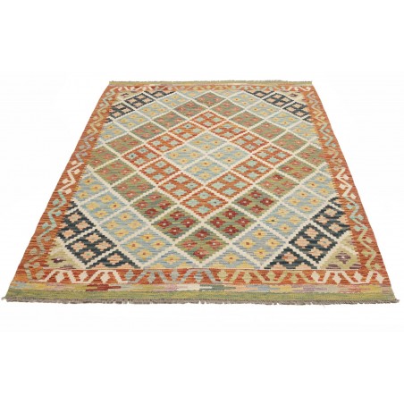 Tappeto Kilim Afghanistan marrone 153x192