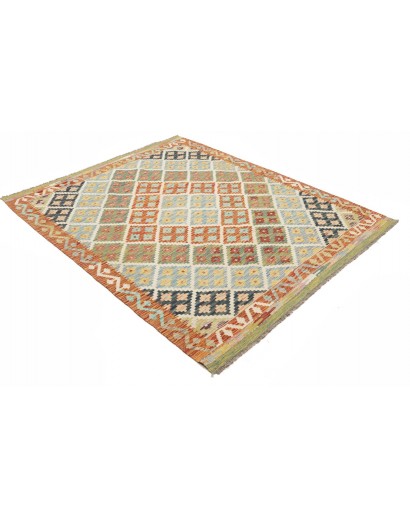 Tappeto Kilim Afghanistan marrone 153x192